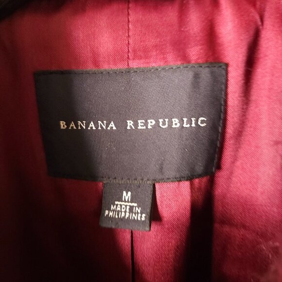 Vintage Banana Republic Raw Cloth Coat - Picture 2 of 5